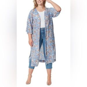 NWT JESSICA SIMPSON BLAKELY KIMONO/DUSTER 1X